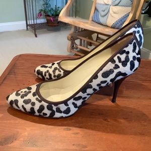 BETTYE MULLER calf hair pumps